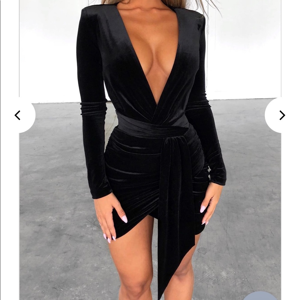 BABYBOO Amalia Mini Dress - Black
